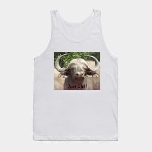 Just Chill Cool Water Buffalo Tank Top